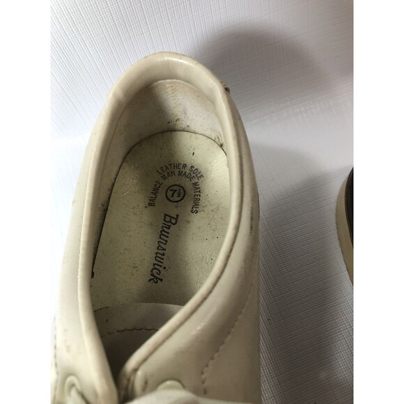 Brunswick Womens tan Bowling Shoes Size 7.5 - Picture 4 of 7